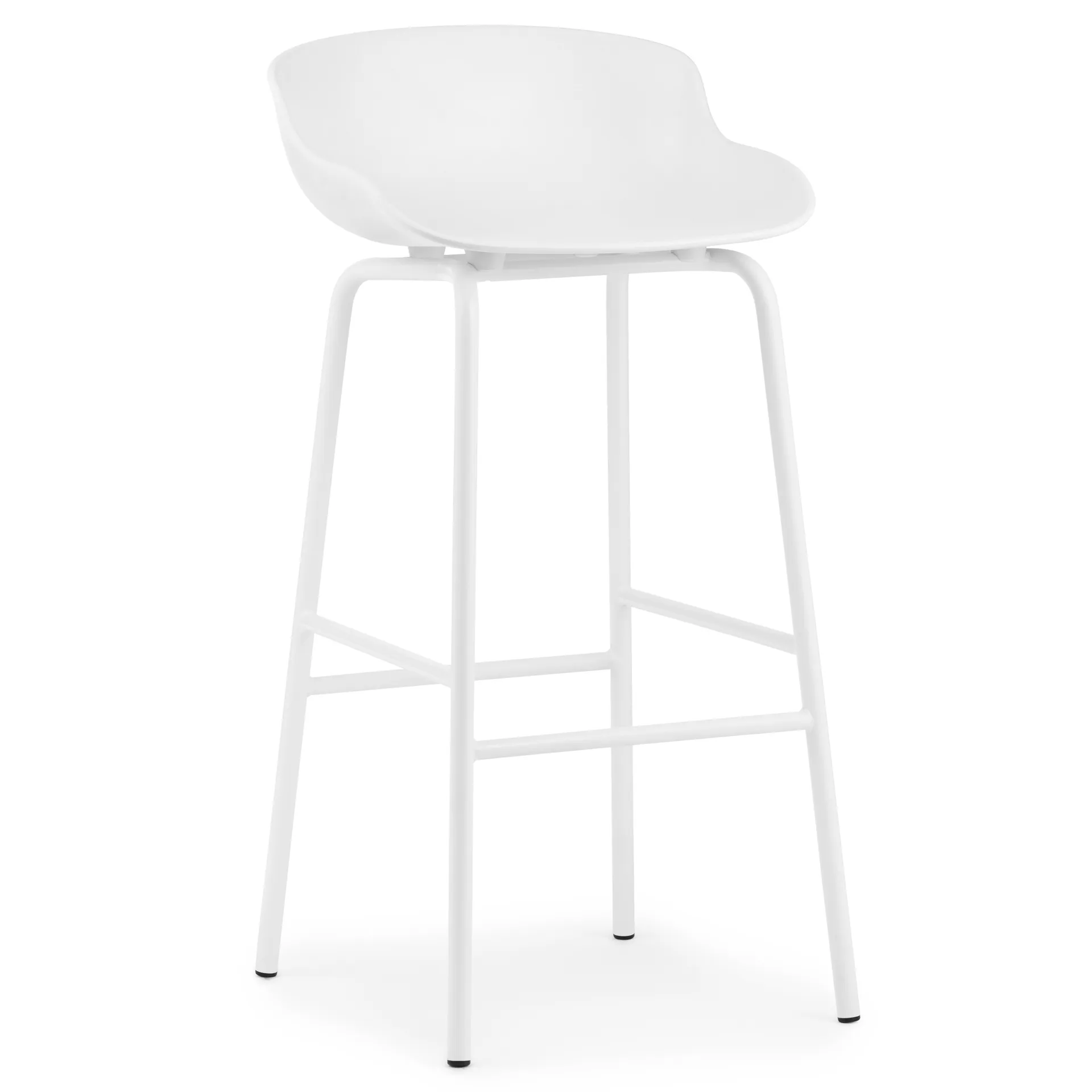 Hyg Barstuhl Metallbeine 75cm, Weiß Normann Copenhagen