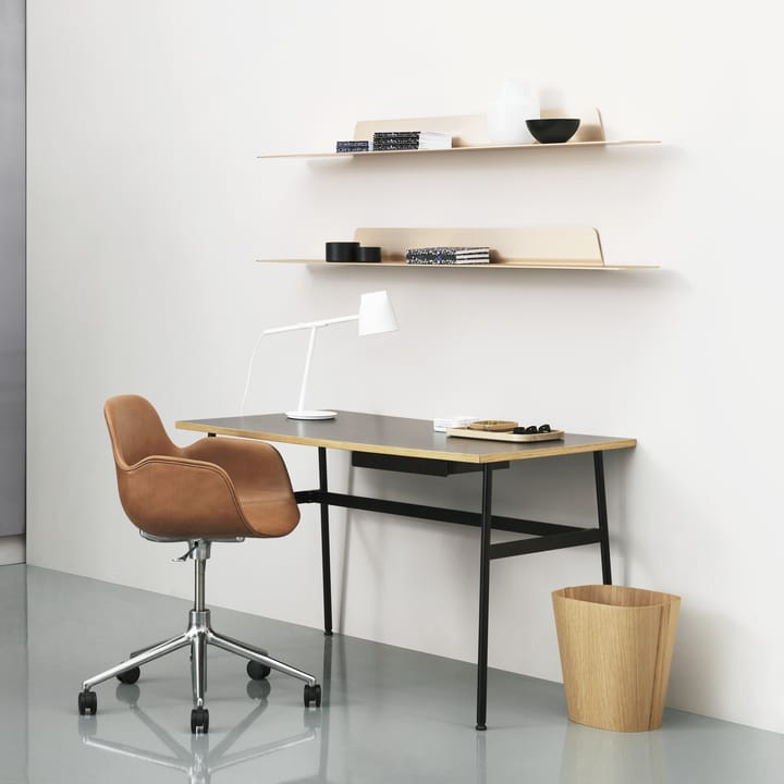 Jet Wandregal, Schwarz, Aluminium, 160cm Normann Copenhagen