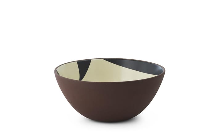 Line Schale Ø23 cm - Braun-beige-schwarz - Normann Copenhagen