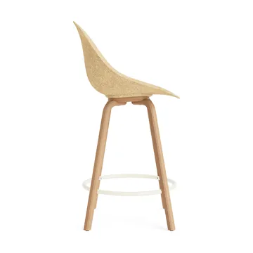 Mat Bar Chair Barhocker 65 cm - Hemp-beech-cream steel - Normann Copenhagen