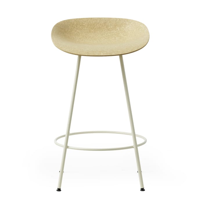 Mat Barstool Barhocker 65 cm, Hemp-cream steel Normann Copenhagen