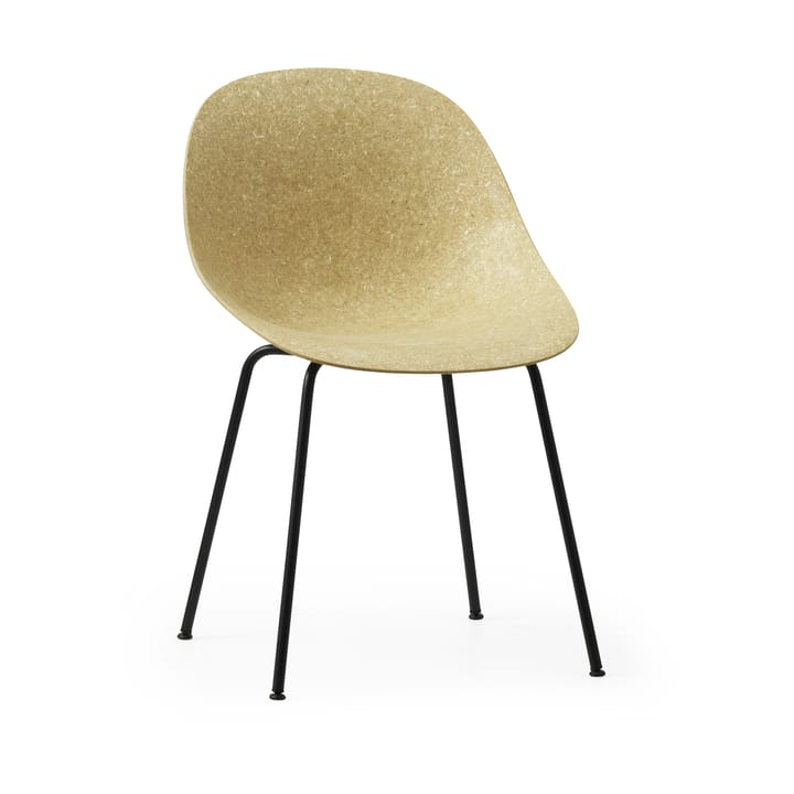 Mat Chair Stuhl, Hemp-black steel Normann Copenhagen