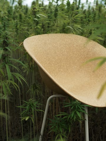 Mat Chair Stuhl - Hemp-cream steel - Normann Copenhagen