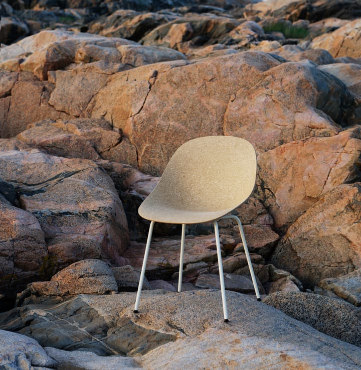 Mat Chair Stuhl, Hemp-cream steel Normann Copenhagen