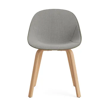 Mat Chair Stuhl mit Vorderpolsterung - Remix 133-seaweed-beech - Normann Copenhagen