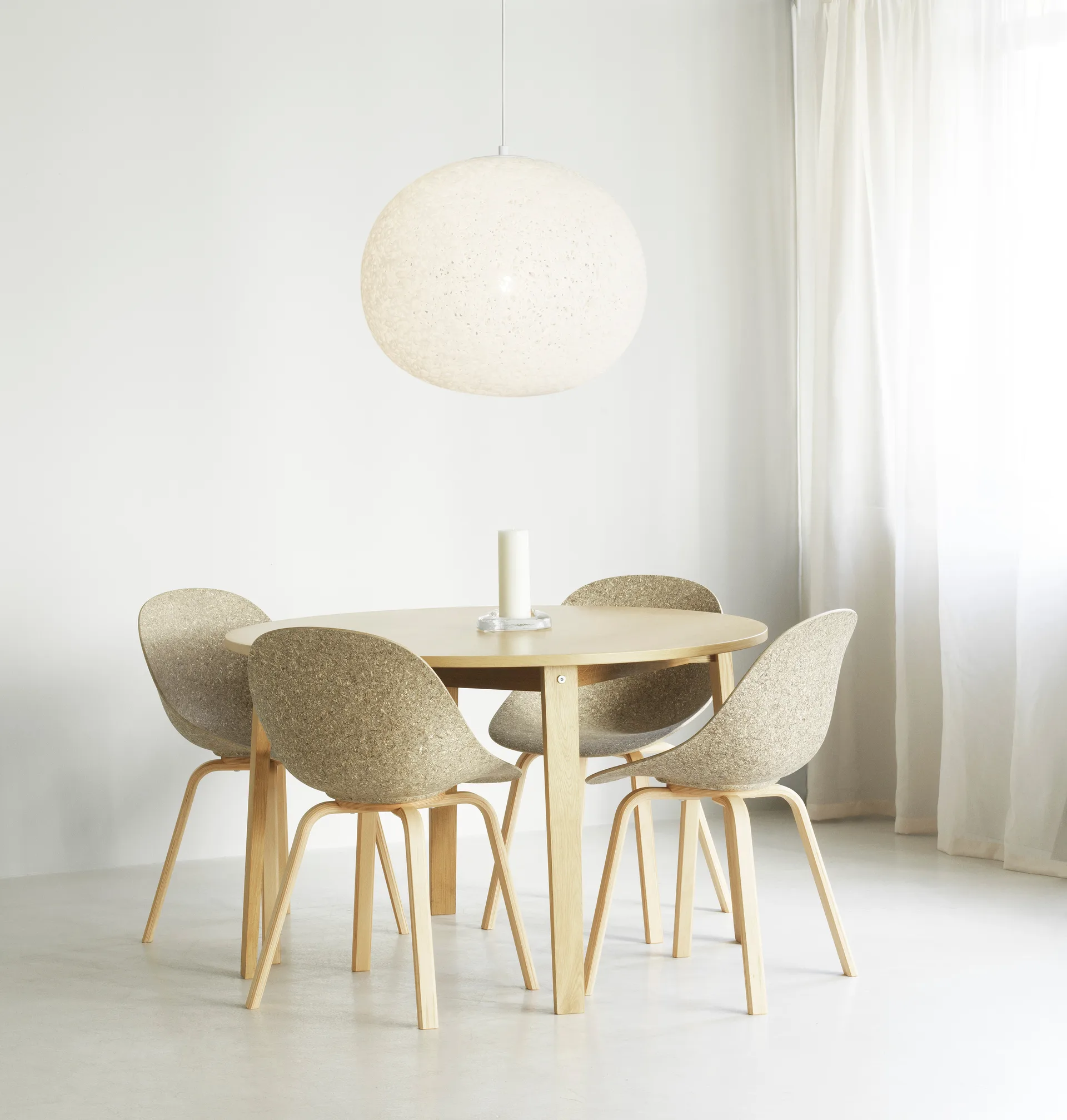 Mat Chair Stuhl, Seaweed-beech Normann Copenhagen