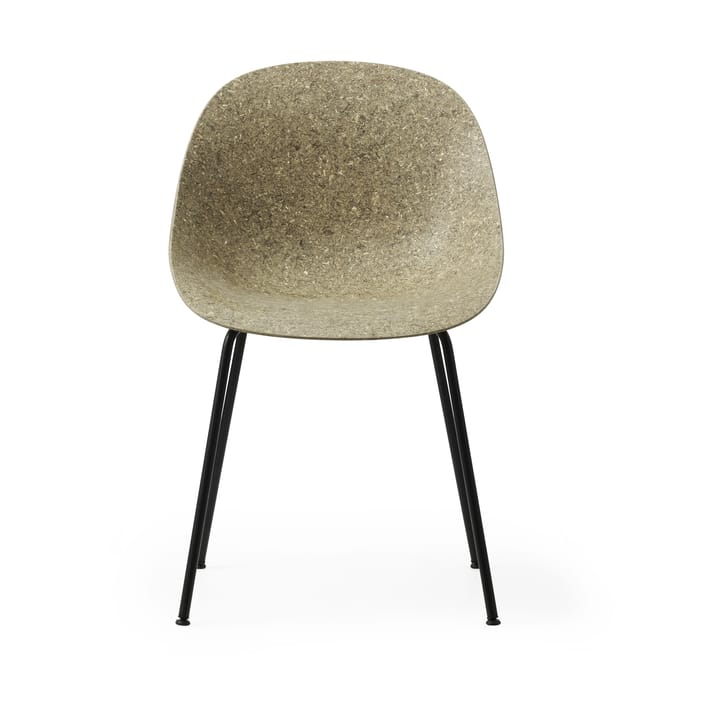 Mat Chair Stuhl, Seaweed-black steel Normann Copenhagen