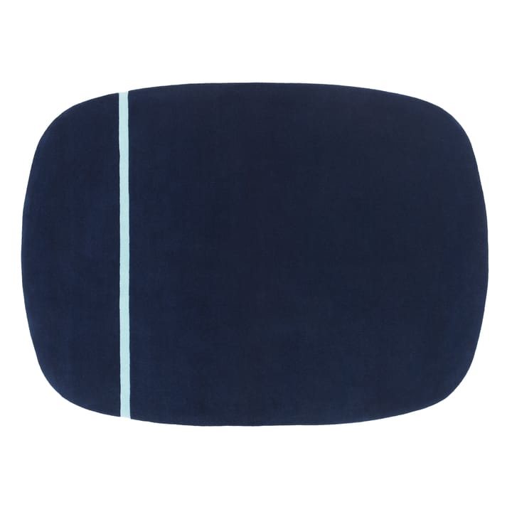 Oona Teppich 175 x 240 cm, Blau Normann Copenhagen