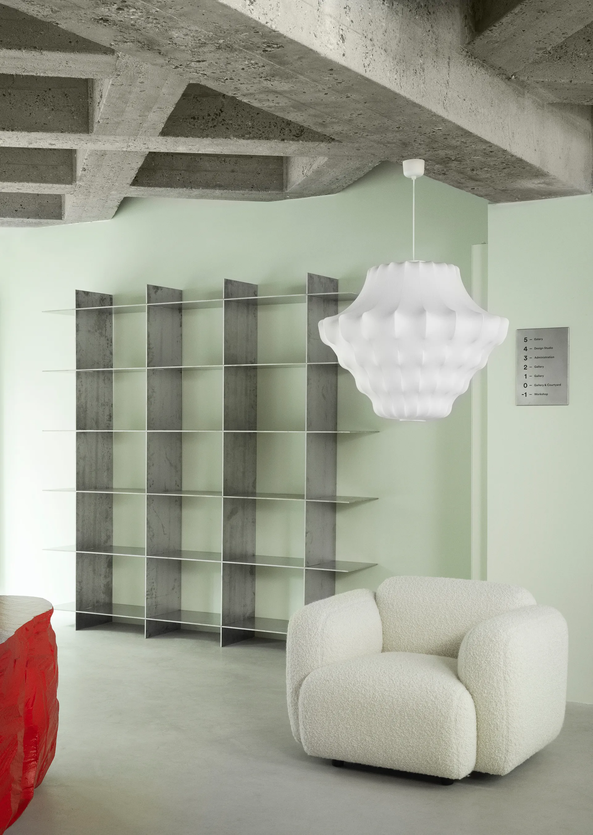 Phantom Pendelleuchte groß, Weiß Normann Copenhagen