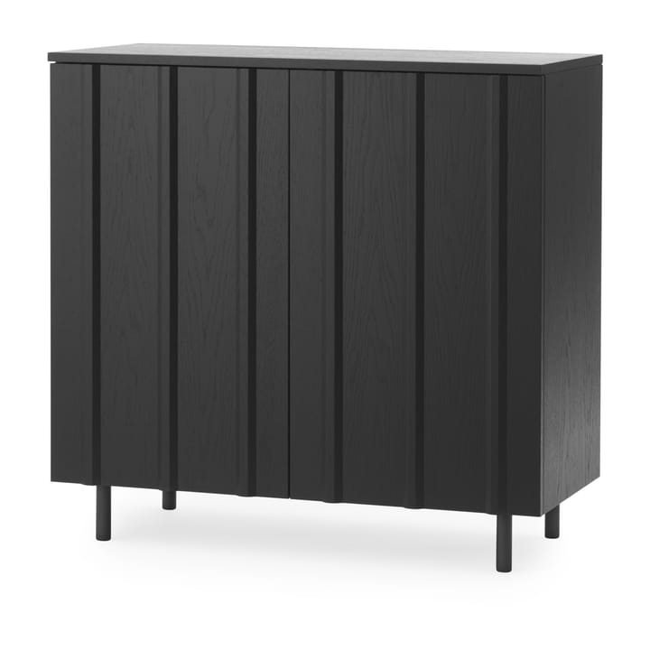 Rib Schrank 96 x 98,5cm, Soft Black Normann Copenhagen