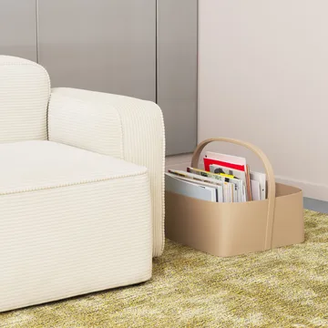 Shaker Verwahrungskorb 45 x 45cm - Sand - Normann Copenhagen