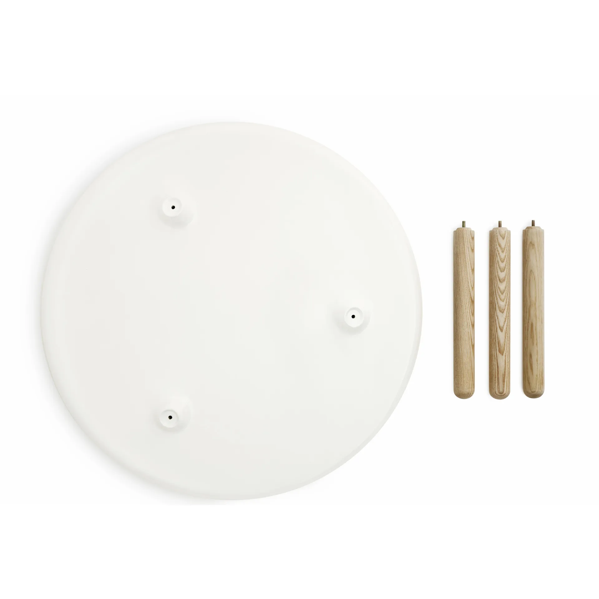 Tablo Tisch Esche-weiß, Klein Normann Copenhagen