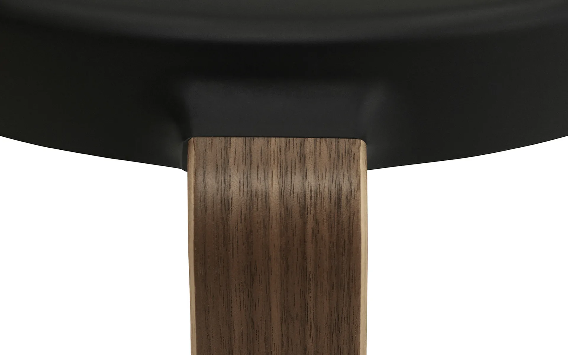 Tap Hocker, Black, Walnussholzbeine Normann Copenhagen