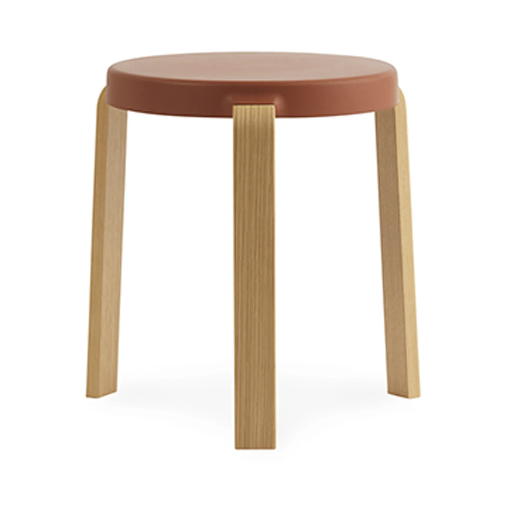 Tap Hocker, Caramel, Eichenholzbeine Normann Copenhagen