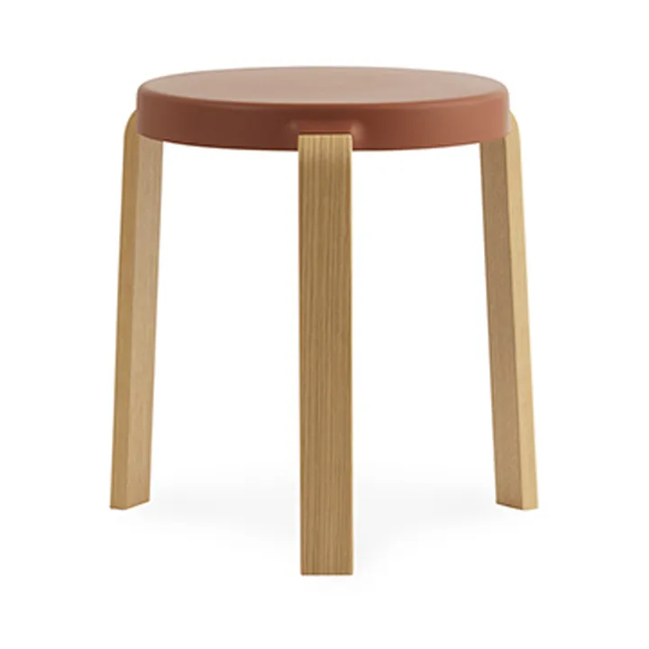 Tap Hocker - Caramel, Eichenholzbeine - Normann Copenhagen