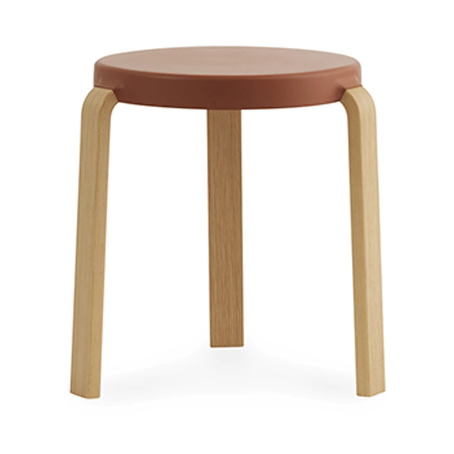 Tap Hocker, Caramel, Eichenholzbeine Normann Copenhagen