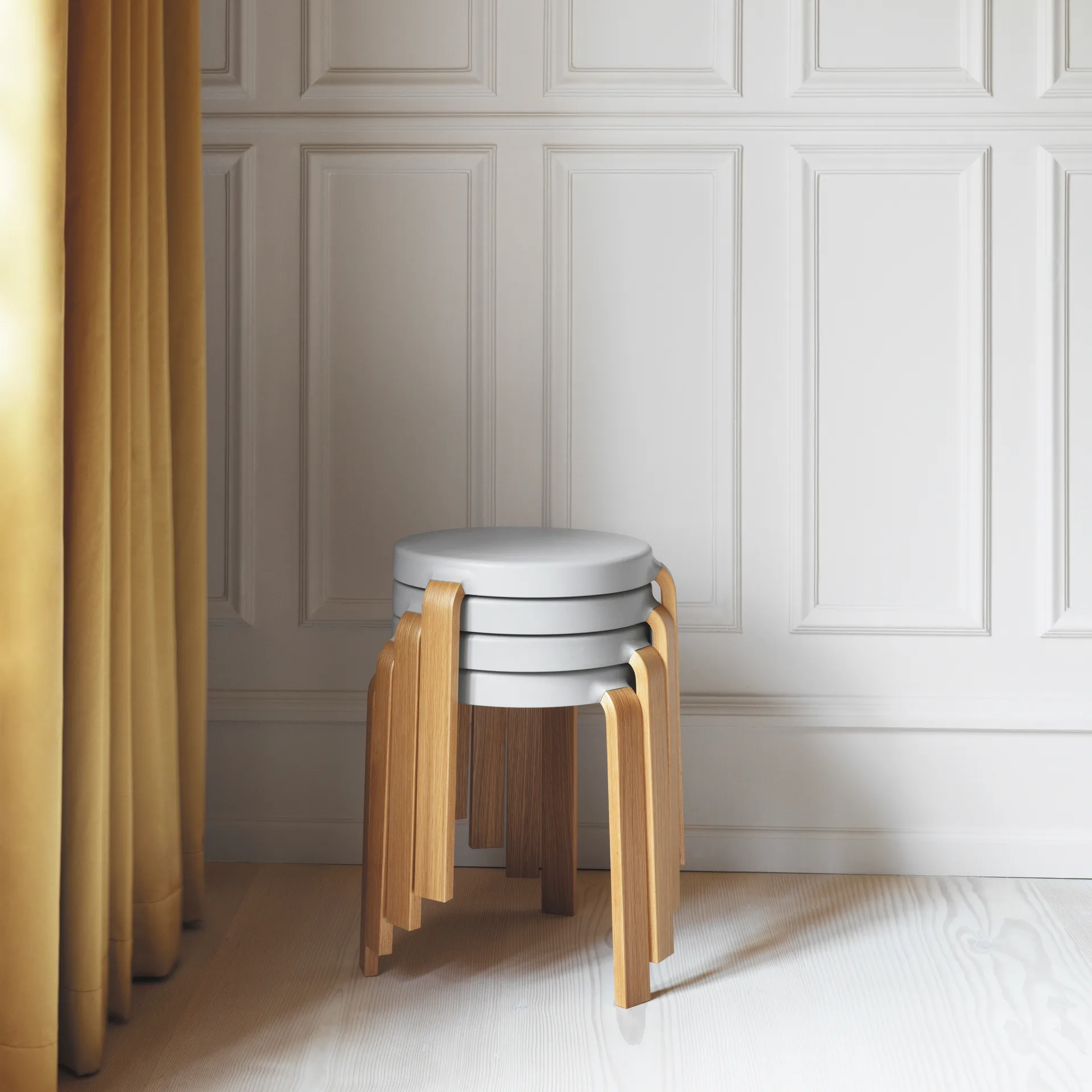 Tap Hocker, Grau-Eiche Normann Copenhagen