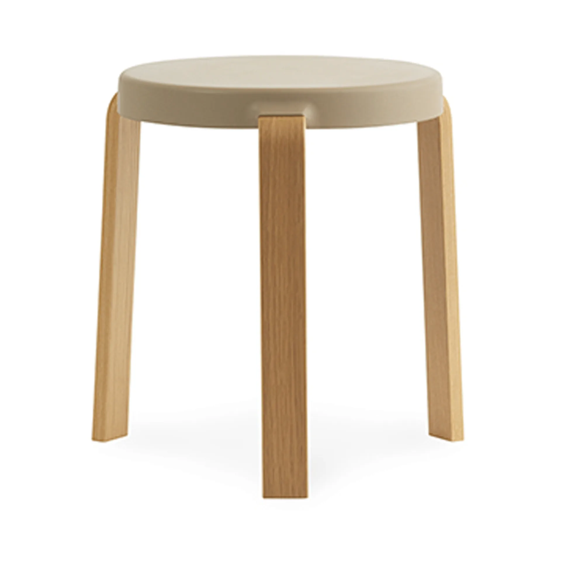 Tap Hocker, Sand, Eichenholzbeine Normann Copenhagen