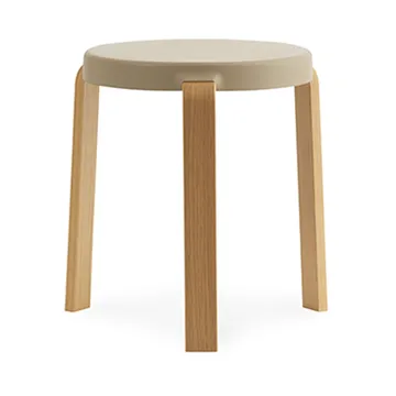 Tap Hocker - Sand, Eichenholzbeine - Normann Copenhagen