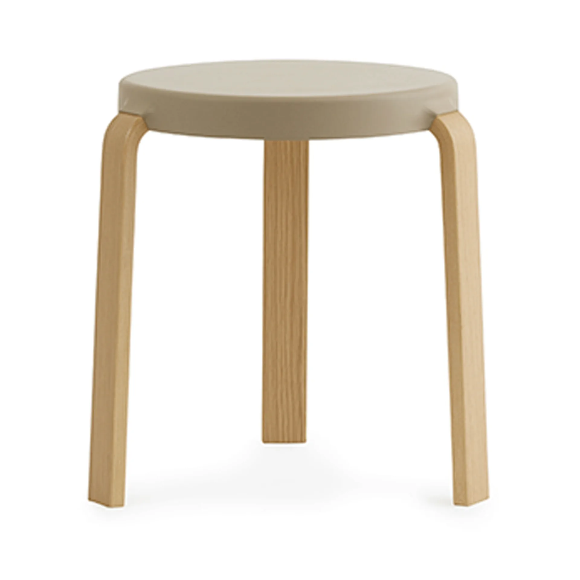 Tap Hocker, Sand, Eichenholzbeine Normann Copenhagen