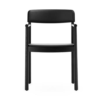 Timb Sessel mit Sitzkissen - Black/ Ultra Leather - Black - Normann Copenhagen