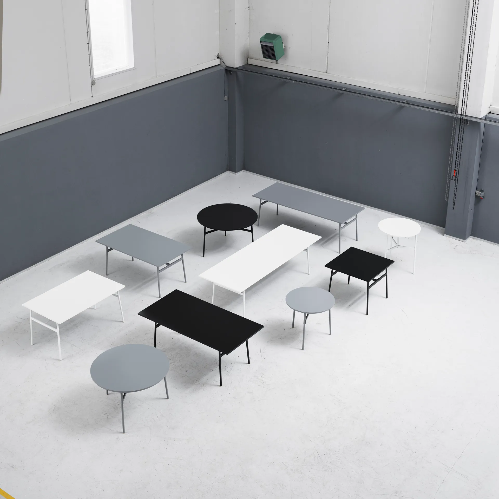 Union Esstisch Ø 120cm, Grau Normann Copenhagen