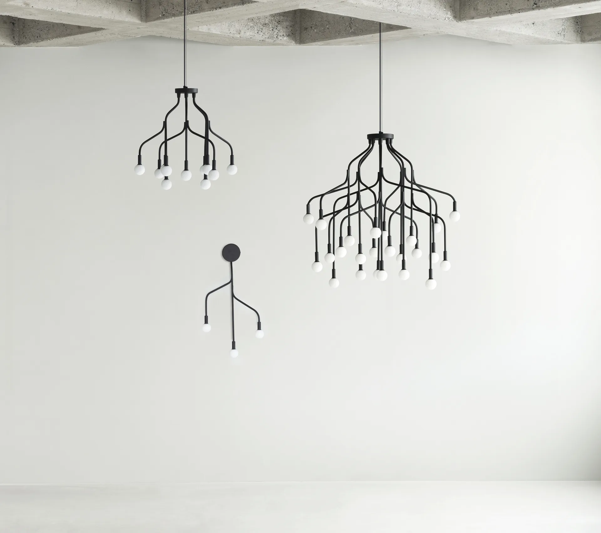 Vekst Wandleuchte, Schwarz Normann Copenhagen