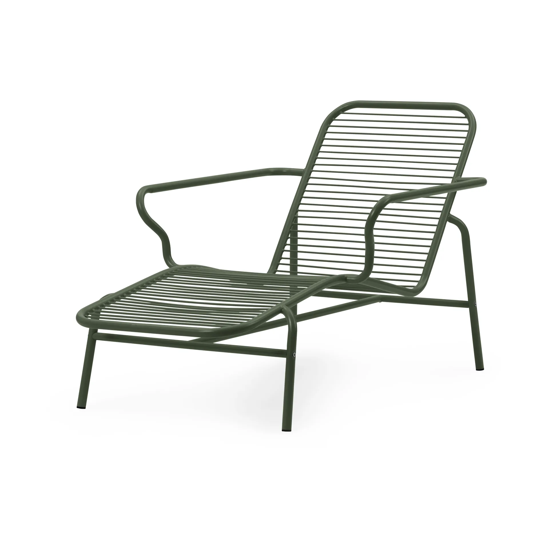 Vig Chaise Lounge Liegestuhl, Green Normann Copenhagen