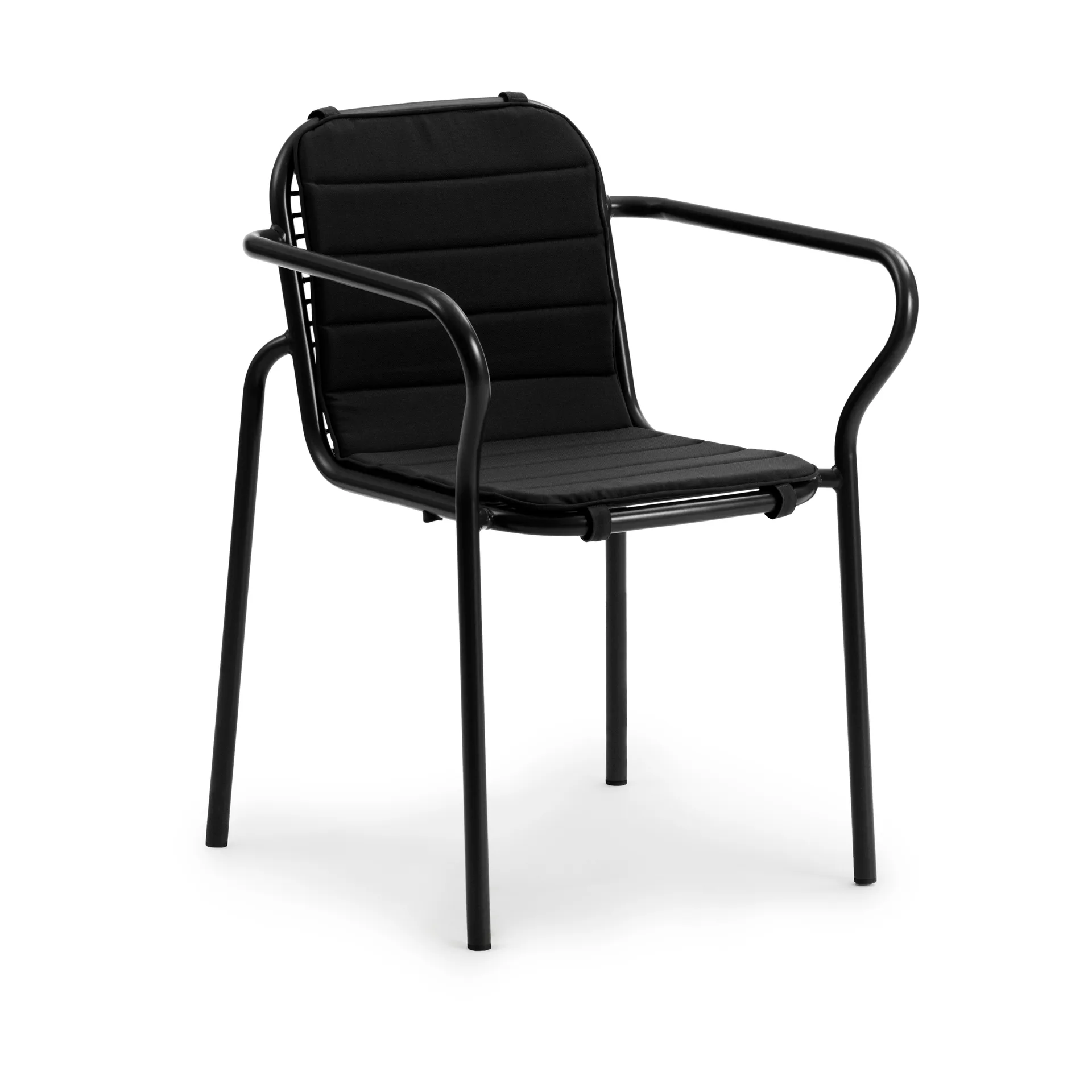 Vig Kissen für Stuhl, Black Normann Copenhagen