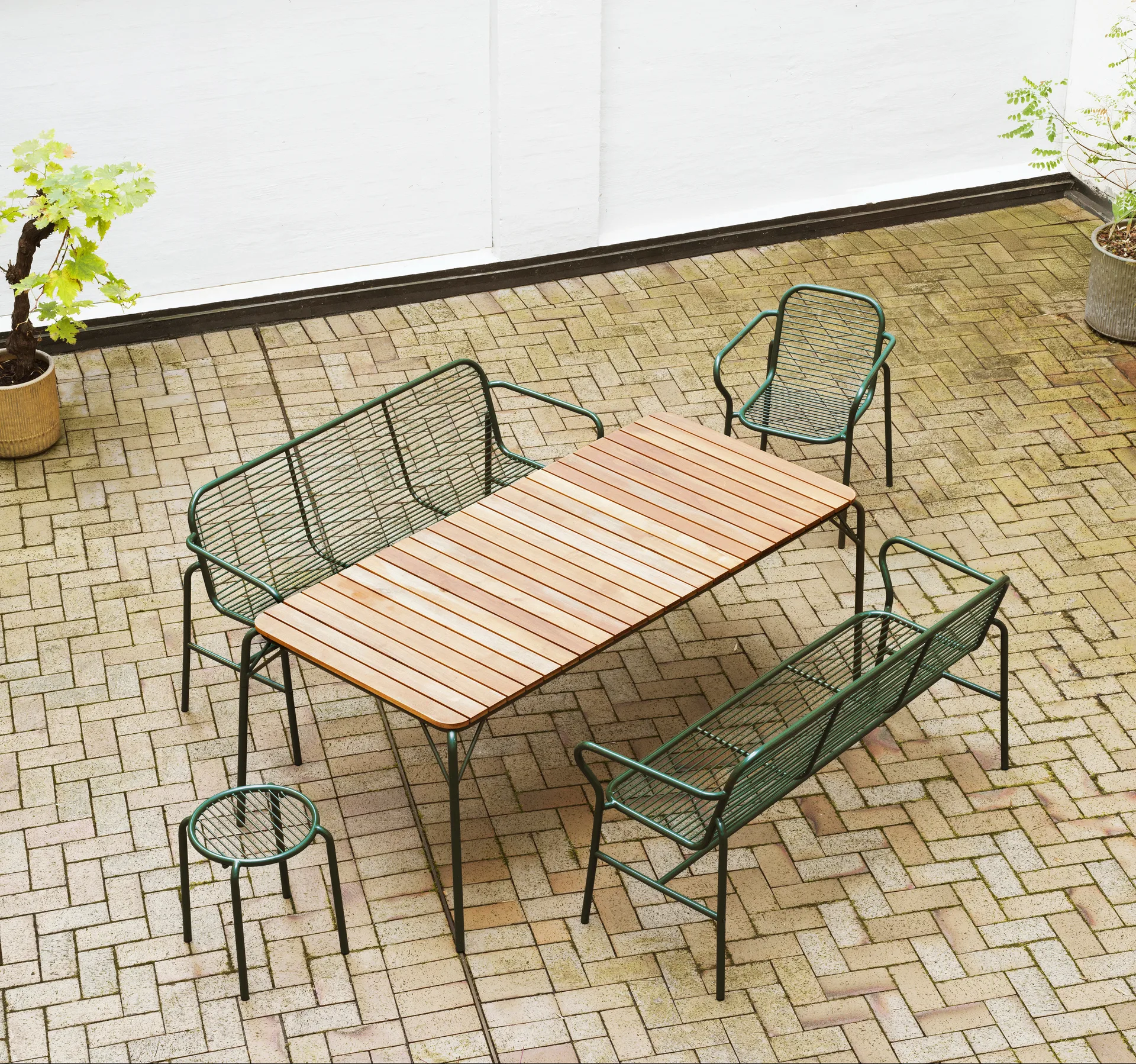 Vig Robinia Esstisch 90x200 cm, Green Normann Copenhagen