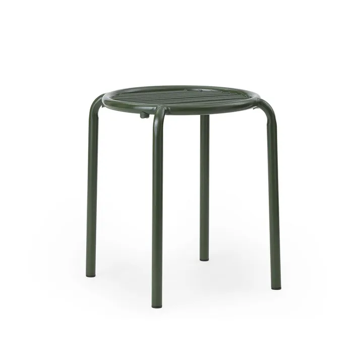 Vig runder Hocker - Grün, Ø41x46 cm - Normann Copenhagen