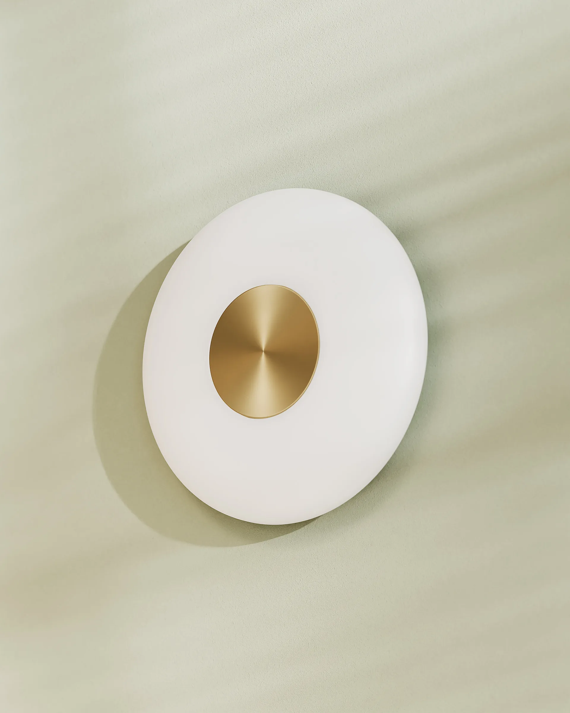 Glint Wandleuchte Ø25 cm, Opalglas Weiß Northern
