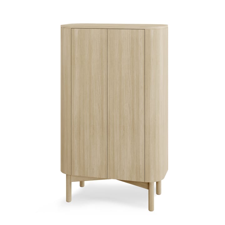 Loud tall Schrank 143cm, Light oiled oak Northern