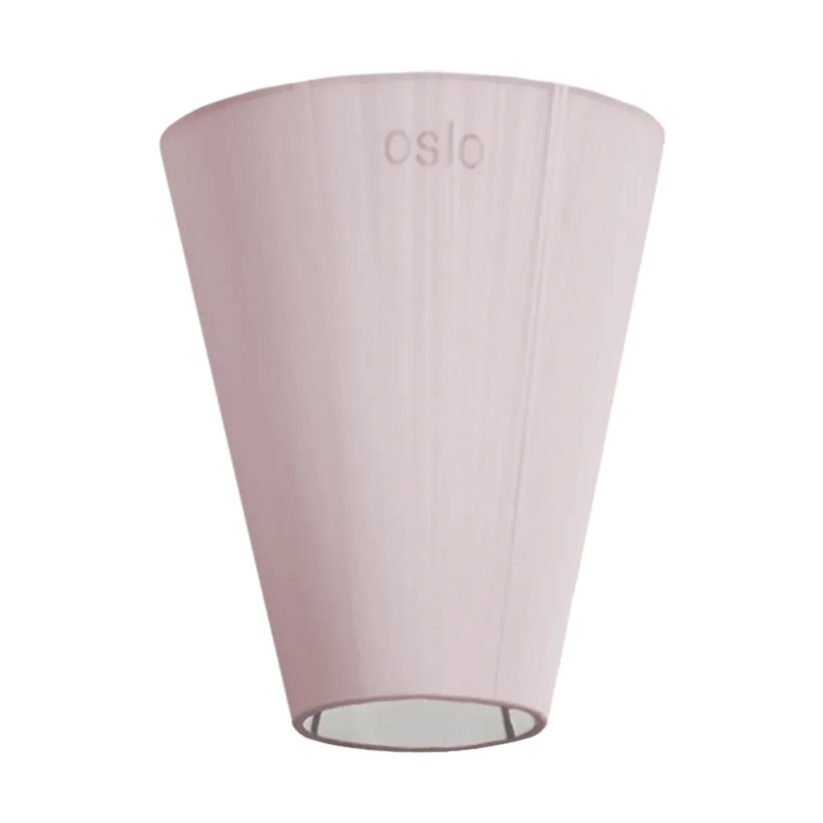 Oslo wood Lampenschirm für Stehleuchte limited edition, Muted pink Northern