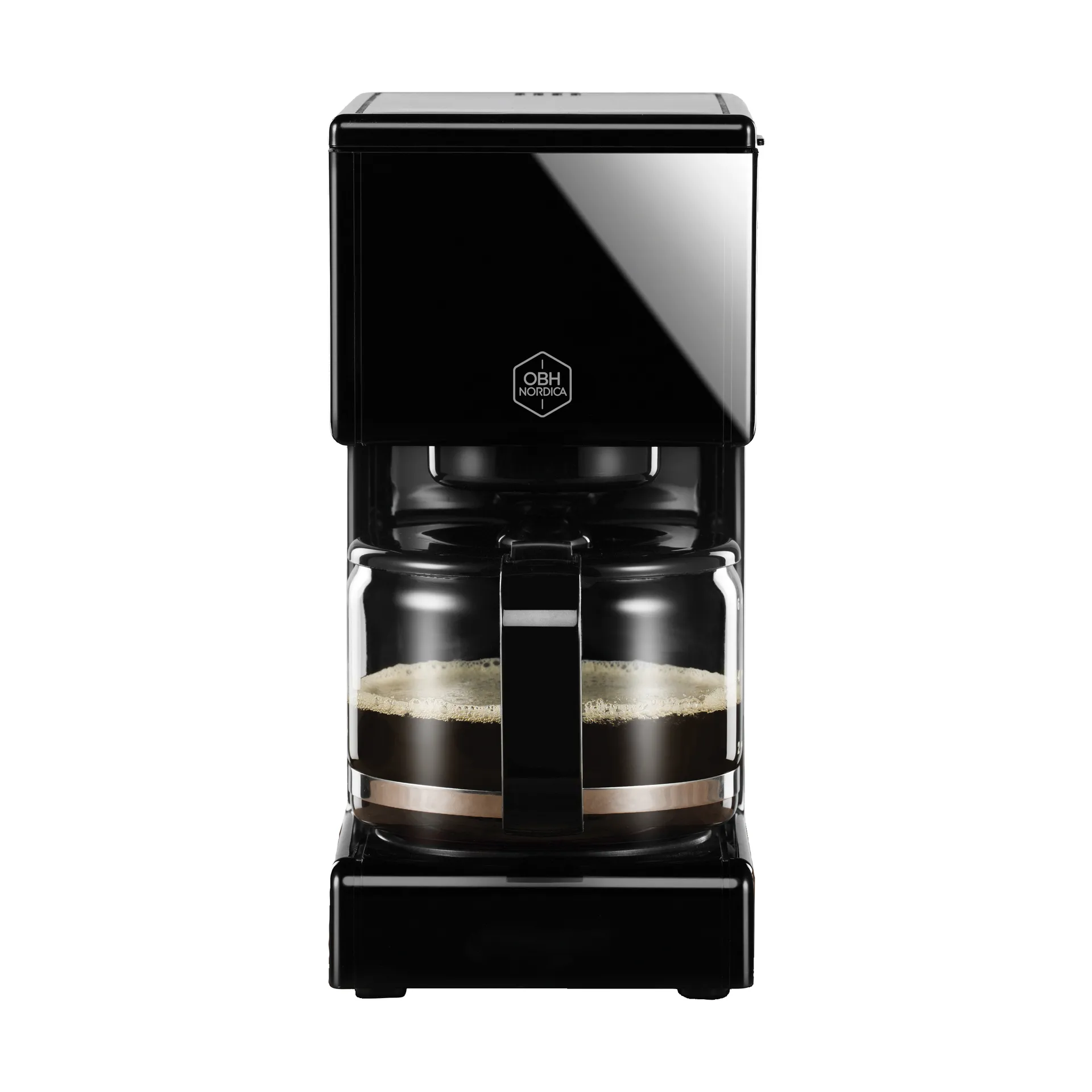 Coffee Box 2373 Kaffeemaschine 6 Tassen, Schwarz OBH Nordica