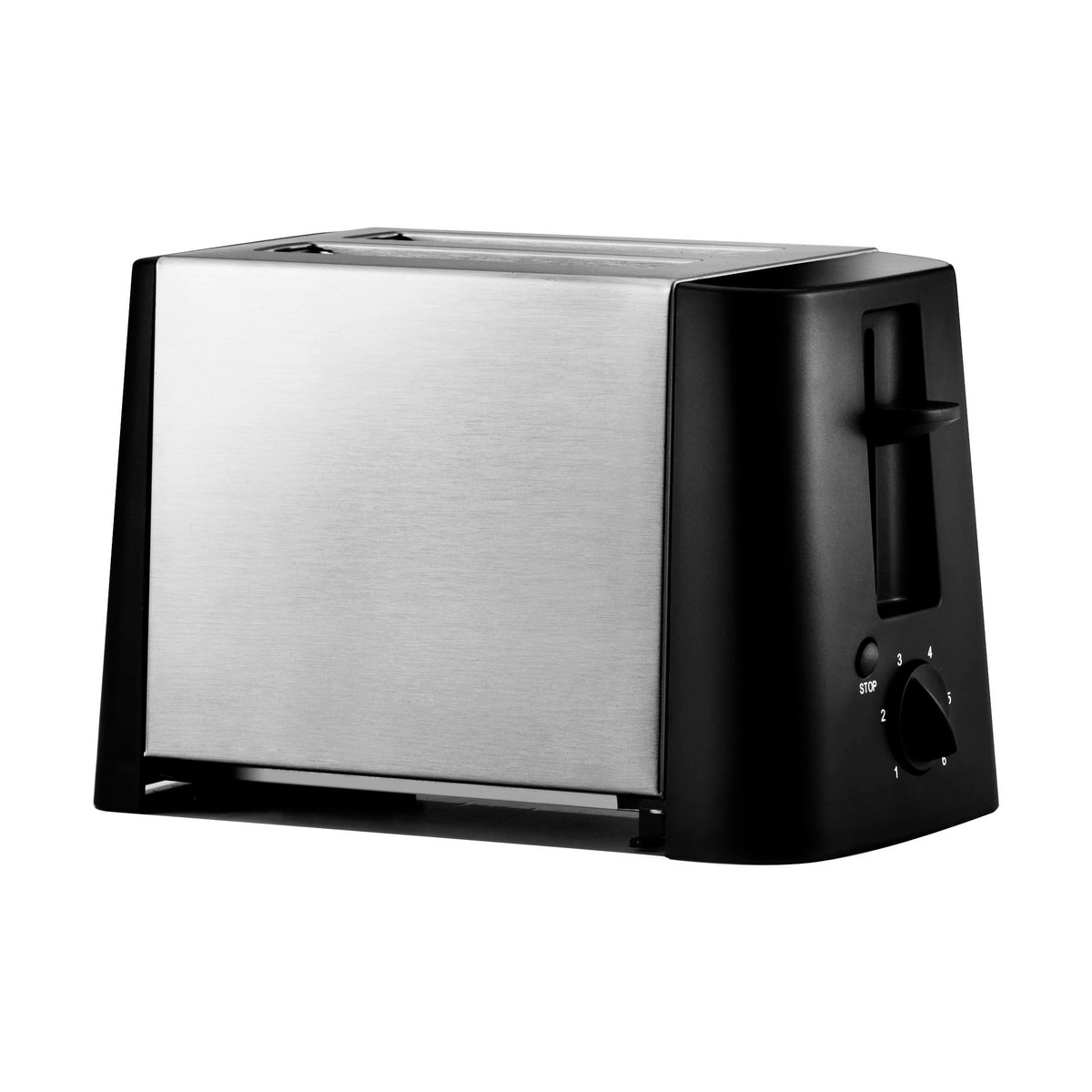 OBH Nordica Design Inox 2232 Toaster 2 Scheiben Edelstahl