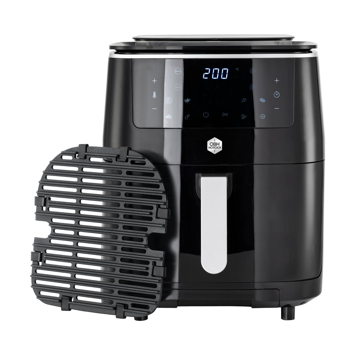 OBH Nordica Easy Fry & Grill 3-in-1 steam + air fryer Schwarz