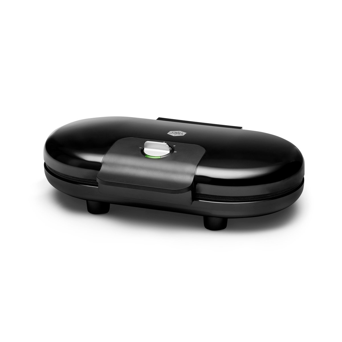 OBH Nordica Select 6969 Waffeleisen für 2 Waffeln Schwarz