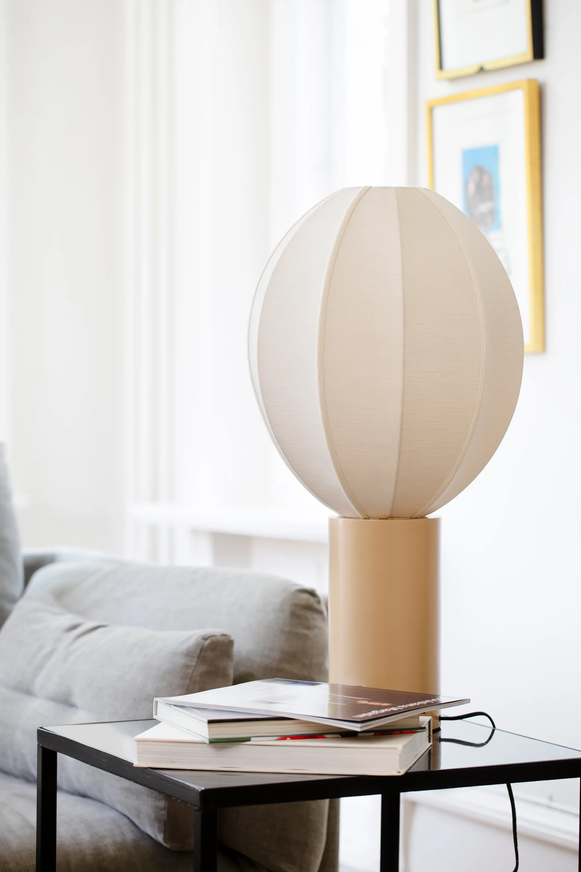 Indochina Classic Oval S Lampenschirm, Sand-sand Oi Soi Oi