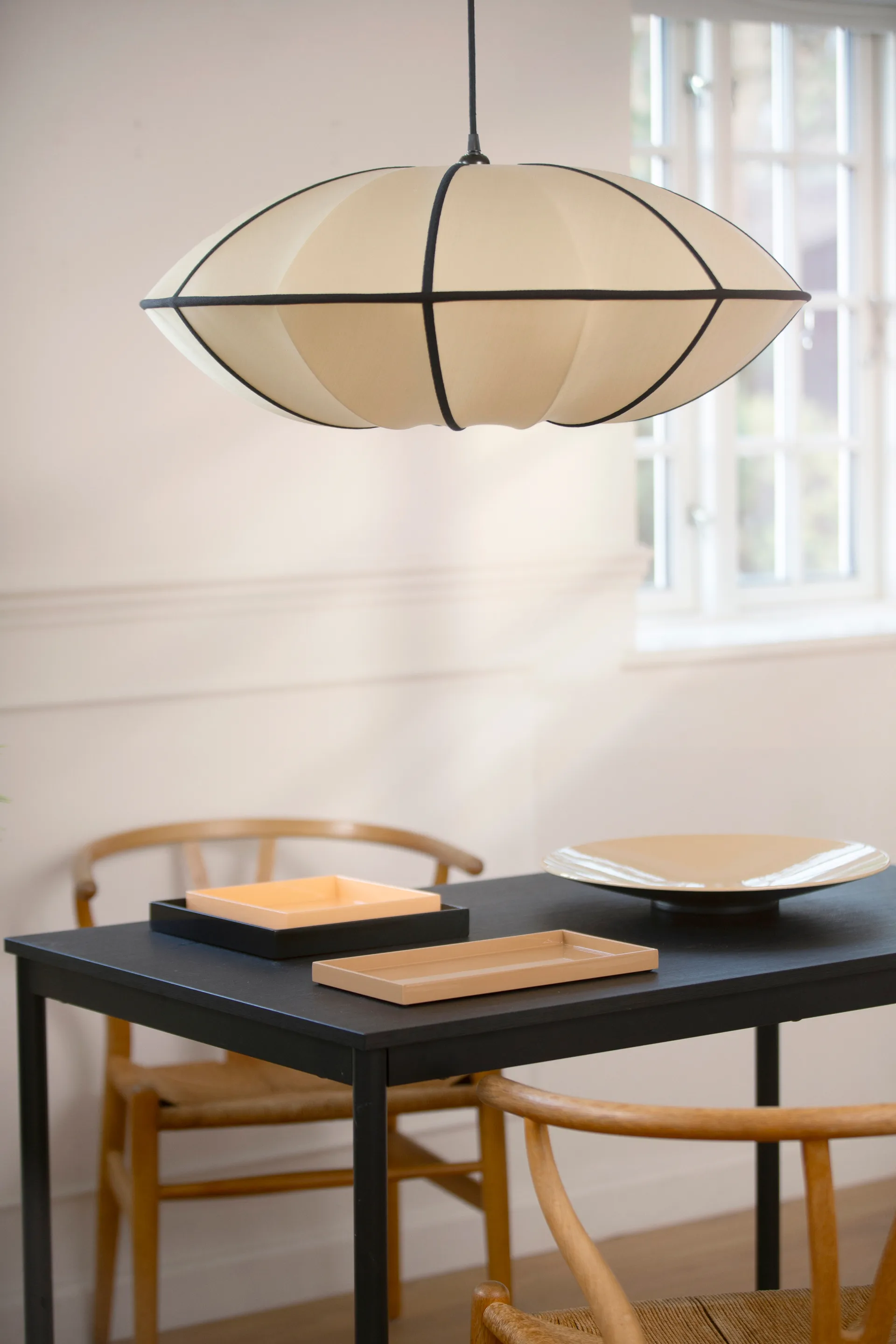 Indochina Classic UFO Lampenschirm, Kit-black Oi Soi Oi