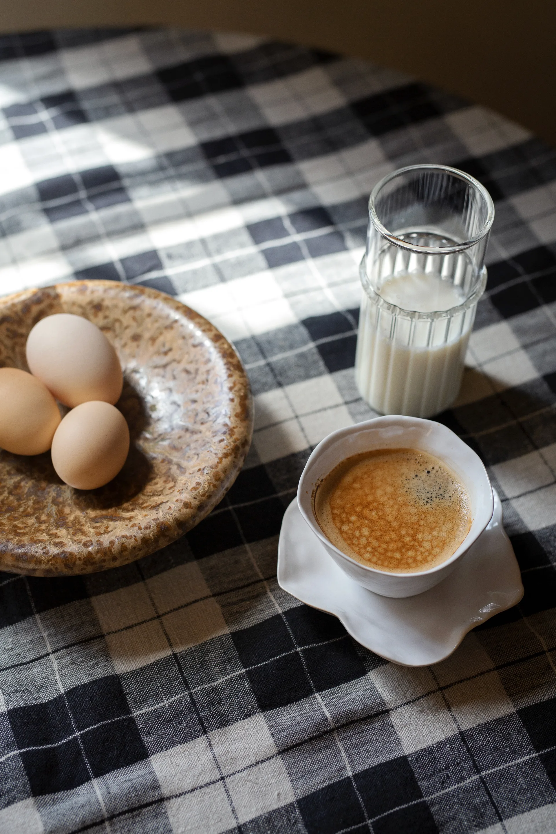 Clair Tasse mit Untertasse, Weiß Olsson & Jensen