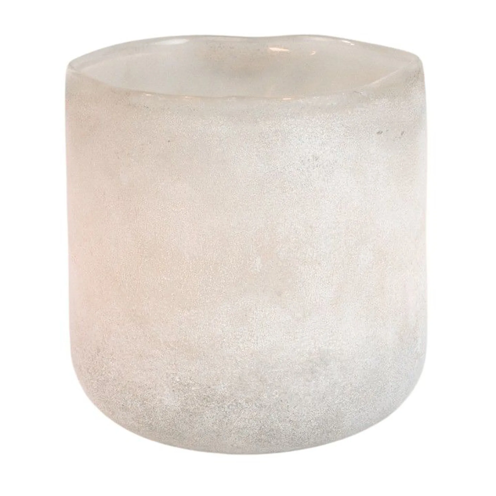 Halde Windlicht 10cm, Weiß Olsson & Jensen
