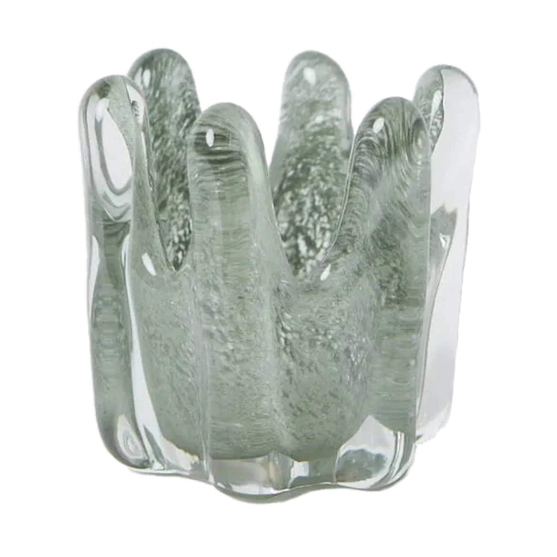 Heli x Windlicht Ø14cm, Moosgrün Olsson & Jensen