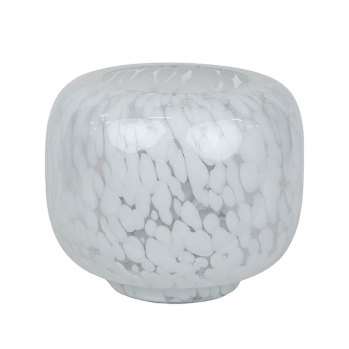 Leo Windlicht/Vase Ø23,5 cm - Weiß - Olsson & Jensen