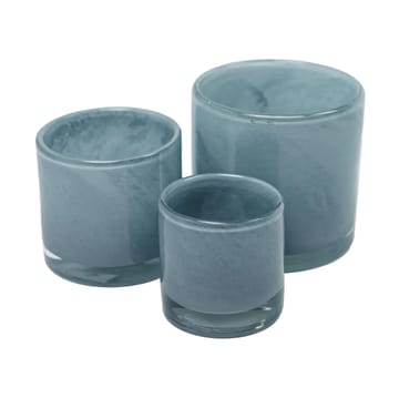 Nilla Windlicht 8cm - Hellblau - Olsson & Jensen