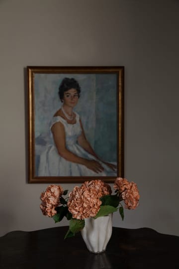 Tess Vase 19,5 cm - Elfenbeinfarben - Olsson & Jensen