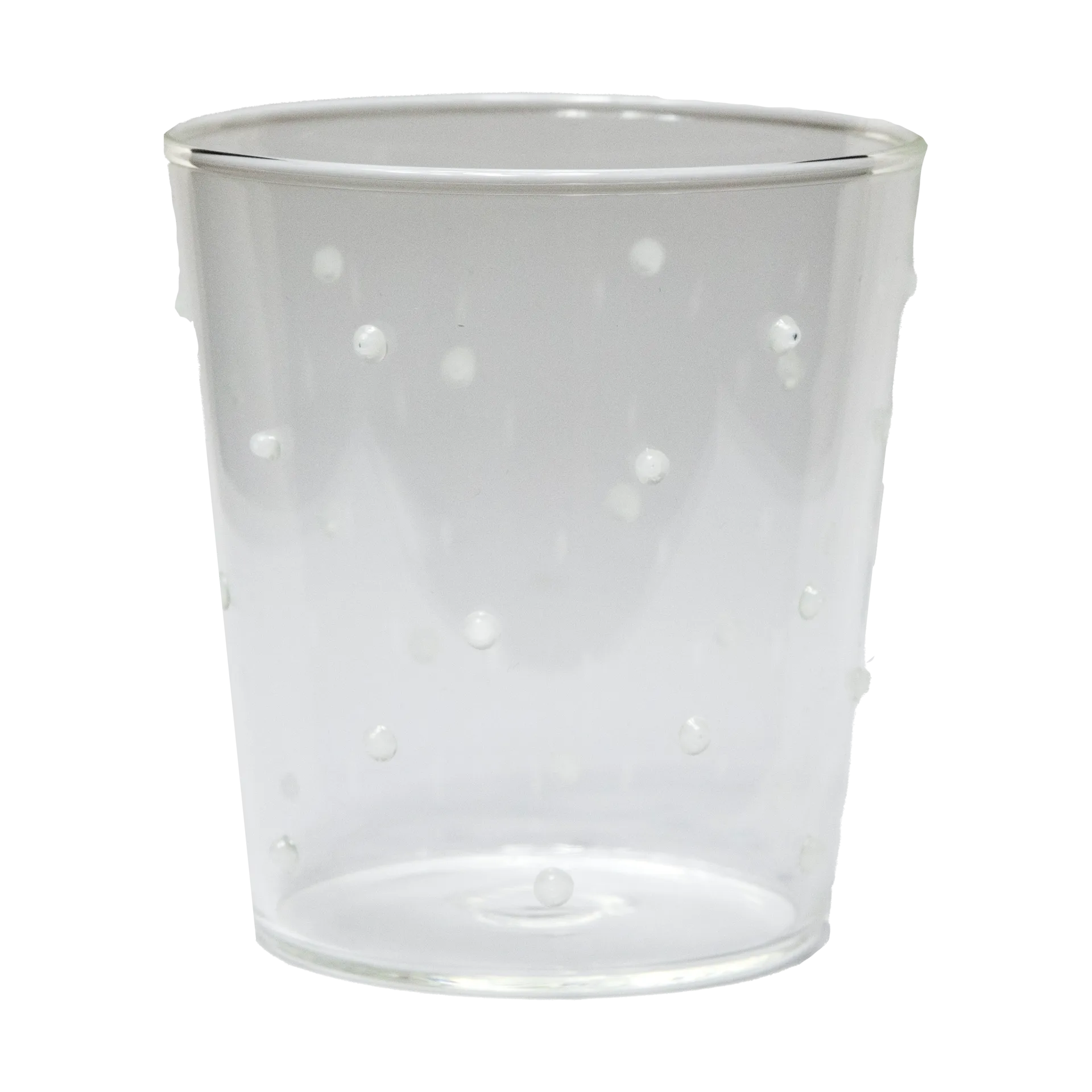 Venezia Trinkglas, Weiße Punkte Olsson & Jensen