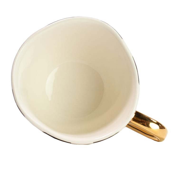 Vigdis Tasse, Schwarz-weiß-gold Olsson & Jensen