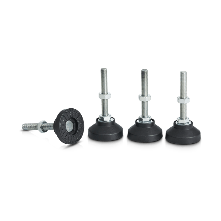 Ooni foot kit für Modultisch 4er-Pack - Black - Ooni