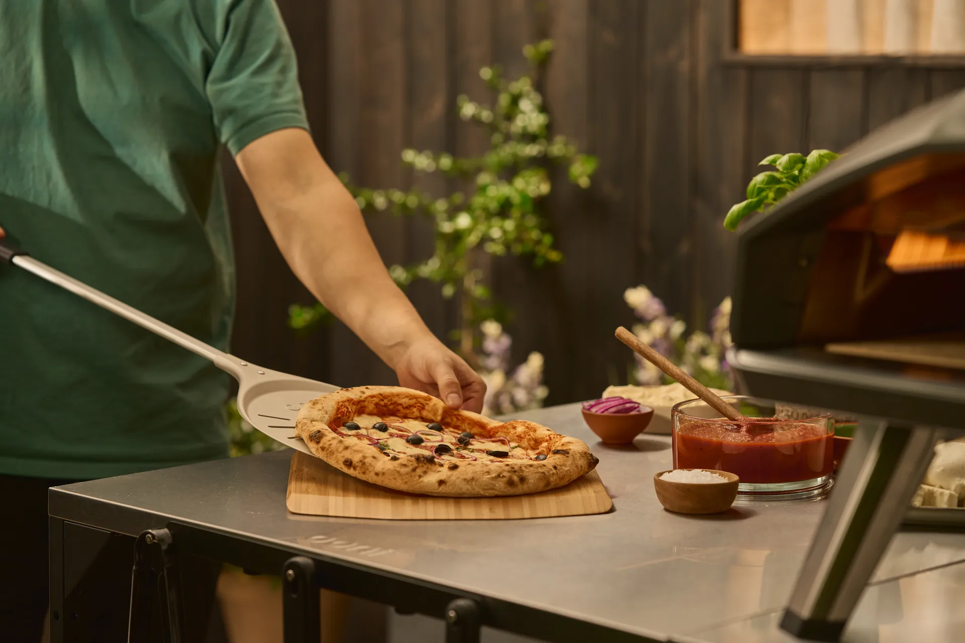 Ooni Pizzawender Aluminium, Silver, 82x23 cm Ooni
